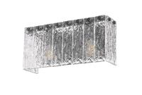 Two Light Vanity by Z-Lite - Glacier Collection, Matte Black Finish - 1943-2V-MB