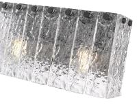 Two Light Vanity by Z-Lite - Glacier Collection, Matte Black Finish - 1943-2V-MB