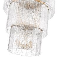 12 Light Chandelier by Z-Lite - Glacier Collection, Modern Gold Finish - 1943-36MGLD