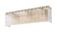 Three Light Vanity by Z-Lite - Glacier Collection, Modern Gold Finish - 1943-3V-MGLD