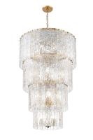 18 Light Chandelier by Z-Lite - Glacier Collection, Modern Gold Finish - 1943-48MGLD