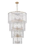 18 Light Chandelier by Z-Lite - Glacier Collection, Modern Gold Finish - 1943-48MGLD