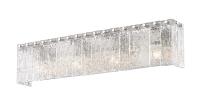 Four Light Vanity by Z-Lite - Glacier Collection, Brushed Nickel Finish - 1943-4V-BN
