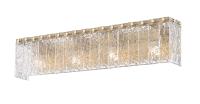 Four Light Vanity by Z-Lite - Glacier Collection, Modern Gold Finish - 1943-4V-MGLD
