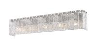 Five Light Vanity by Z-Lite - Glacier Collection, Brushed Nickel Finish - 1943-5V-BN
