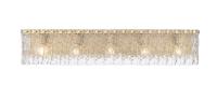 Five Light Vanity by Z-Lite - Glacier Collection, Modern Gold Finish - 1943-5V-MGLD