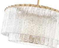 Ten Light Pendant by Z-Lite - Glacier Collection, Modern Gold Finish - 1943P26-2-MGLD