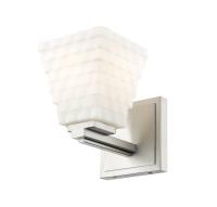 One Light Wall Sconce by Z-Lite - Annalise Collection, Brushed Nickel Finish - 7514-1S-BN