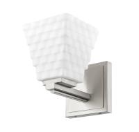 One Light Wall Sconce by Z-Lite - Annalise Collection, Brushed Nickel Finish - 7514-1S-BN