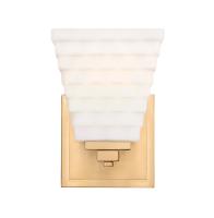 One Light Wall Sconce by Z-Lite - Annalise Collection, Modern Gold Finish - 7514-1S-MGLD