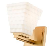 One Light Wall Sconce by Z-Lite - Annalise Collection, Modern Gold Finish - 7514-1S-MGLD