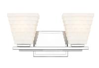 Two Light Vanity by Z-Lite - Annalise Collection, Chrome Finish - 7514-2V-CH