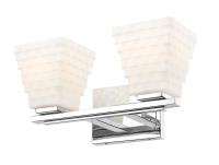 Two Light Vanity by Z-Lite - Annalise Collection, Chrome Finish - 7514-2V-CH