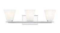 Three Light Vanity by Z-Lite - Annalise Collection, Chrome Finish - 7514-3V-CH