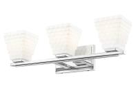 Three Light Vanity by Z-Lite - Annalise Collection, Chrome Finish - 7514-3V-CH