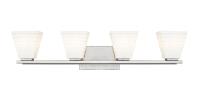 Four Light Vanity by Z-Lite - Annalise Collection, Brushed Nickel Finish - 7514-4V-BN