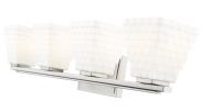 Four Light Vanity by Z-Lite - Annalise Collection, Brushed Nickel Finish - 7514-4V-BN