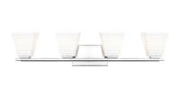 Four Light Vanity by Z-Lite - Annalise Collection, Chrome Finish - 7514-4V-CH