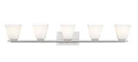 Five Light Vanity by Z-Lite - Annalise Collection, Brushed Nickel Finish - 7514-5V-BN
