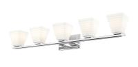 Five Light Vanity by Z-Lite - Annalise Collection, Chrome Finish - 7514-5V-CH