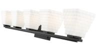Five Light Vanity by Z-Lite - Annalise Collection, Matte Black Finish - 7514-5V-MB