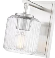 One Light Wall Sconce by Z-Lite - Landon Collection, Brushed Nickel Finish - 7515-1S-BN