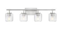Four Light Vanity by Z-Lite - Landon Collection, Brushed Nickel Finish - 7515-4V-BN