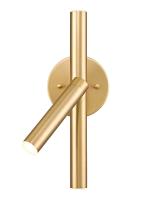 LED Wall Sconce by Z-Lite - Forest Collection, Modern Gold Finish - 919-3S-MGLD-LED