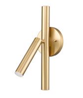 LED Wall Sconce by Z-Lite - Forest Collection, Modern Gold Finish - 919-3S-MGLD-LED