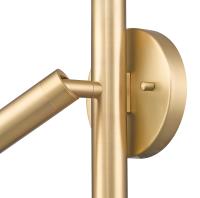 LED Wall Sconce by Z-Lite - Forest Collection, Modern Gold Finish - 919-3S-MGLD-LED