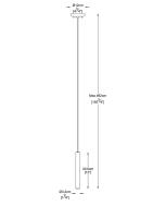 LED Pendant by Z-Lite - Forest Collection, Brushed Nickel Finish - 919MP12-BN-LED