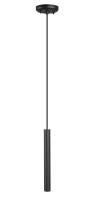LED Pendant by Z-Lite - Forest Collection, Matte Black Finish - 919MP12-MB-LED