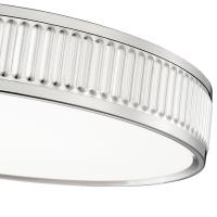 LED Flush Mount by Z-Lite - Stari Collection, Brushed Nickel Finish - 1013F16-BN-LED