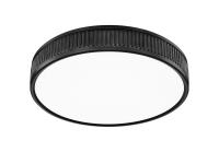 LED Flush Mount by Z-Lite - Stari Collection, Matte Black Finish - 1013F16-MB-LED