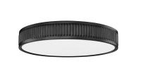 LED Flush Mount by Z-Lite - Stari Collection, Matte Black Finish - 1013F16-MB-LED