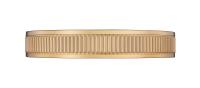 LED Flush Mount by Z-Lite - Stari Collection, Modern Gold Finish - 1013F16-MGLD-LED