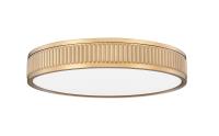 LED Flush Mount by Z-Lite - Stari Collection, Modern Gold Finish - 1013F16-MGLD-LED