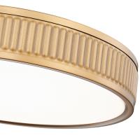 LED Flush Mount by Z-Lite - Stari Collection, Modern Gold Finish - 1013F16-MGLD-LED