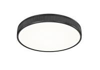 LED Flush Mount by Z-Lite - Stari Collection, Matte Black Finish - 1013F20-MB-LED