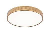 LED Flush Mount by Z-Lite - Stari Collection, Modern Gold Finish - 1013F20-MGLD-LED