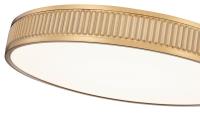 LED Flush Mount by Z-Lite - Stari Collection, Modern Gold Finish - 1013F20-MGLD-LED