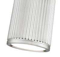 LED Flush Mount by Z-Lite - Stari Collection, Brushed Nickel Finish - 1013F6-BN-LED