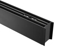 LED Linear Chandelier by Z-Lite - Hudson Collection, Matte Black Finish - 1016-45L-MB-LED