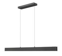 LED Linear Chandelier by Z-Lite - Hudson Collection, Matte Black Finish - 1016-55L-MB-LED