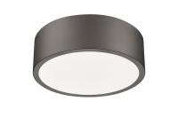 LED Flush Mount by Z-Lite - Coronado Collection, Bronze Finish - 1017F12-BRZ-LED