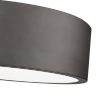 LED Flush Mount by Z-Lite - Coronado Collection, Bronze Finish - 1017F12-BRZ-LED