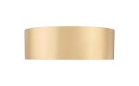 LED Flush Mount by Z-Lite - Coronado Collection, Modern Gold Finish - 1017F12-MGLD-LED