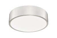 LED Flush Mount by Z-Lite - Coronado Collection, Brushed Nickel Finish - 1017F16-BN-LED