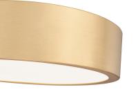 LED Flush Mount by Z-Lite - Coronado Collection, Modern Gold Finish - 1017F16-MGLD-LED