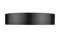 LED Flush Mount by Z-Lite - Coronado Collection, Matte Black Finish - 1017F20-MB-LED